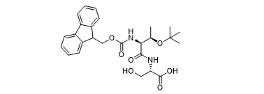डाय-पेप्टाइड अशुद्धता Fmoc-Thr ((tBu) -Ser-OH HPLC 98+ CAS 2171282-46-3