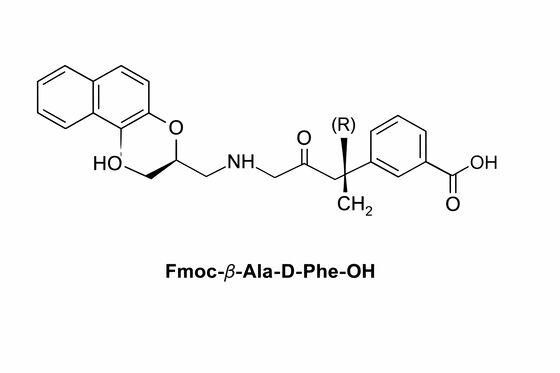 Fmoc-β-Ala-D-Phe-OH पेप्टाइड दवा अनुसंधान अशुद्धता