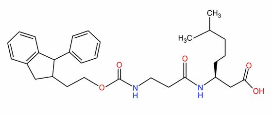 Fmoc-β-Ala-Leu-OH LPPS Fmoc डेरिवेटिव अशुद्धता HPLC 99+